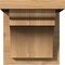 Ekena Millwork Yorktown Smooth Corbel w/Backplate, Western Red Cedar, 7 1/2"W x 8"D x 8"H COR08X08X08YOR01SWR - alternate 2
